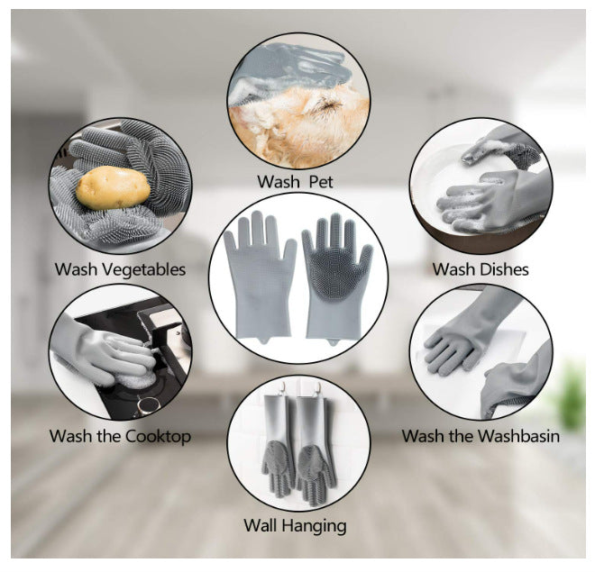 Pet Grooming Enhanced Massage Glove