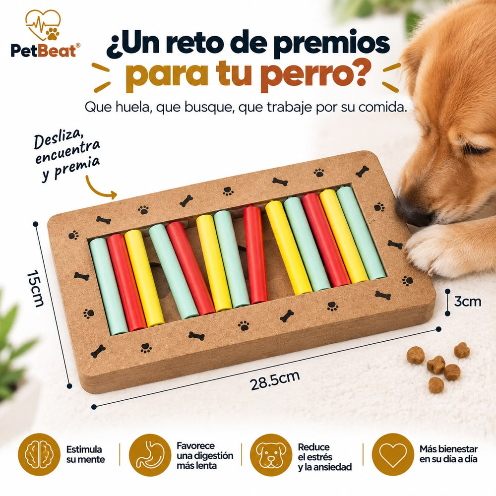 PetBeat® Rompecabezas Interactivo — Estimula su Mente y Reduce el Aburrimiento