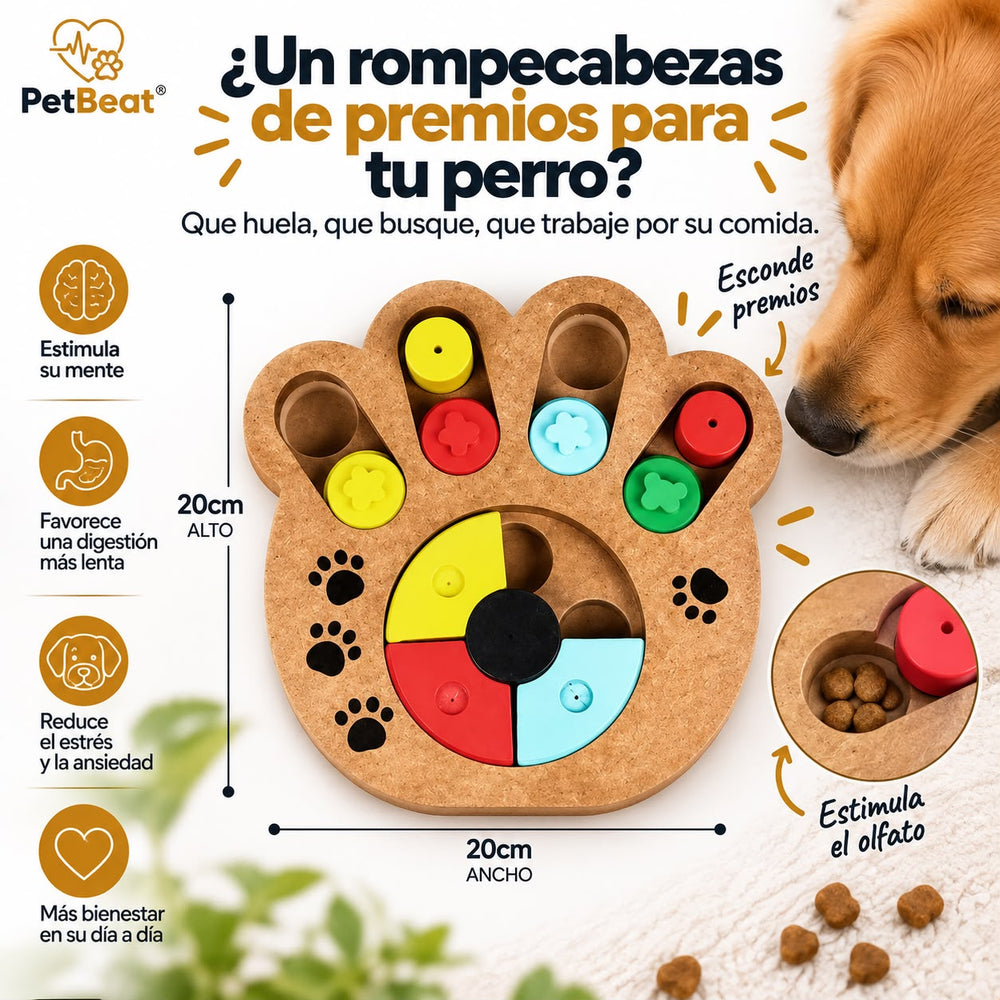 PetBeat® Rompecabezas Interactivo — Estimula su Mente y Reduce el Aburrimiento